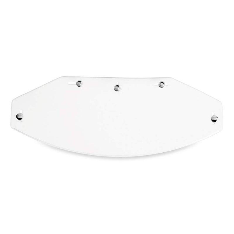 Raider 26-611-10 Snap Fixed Shield for Raider Open Face Helmet (Clear) - Image 1